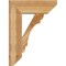 Ekena Millwork Olympic Slat Rough Sawn Bracket, Western Red Cedar, 6"W x 22"D x 30"H BKT06X22X30OLY06RWR - alternate 3